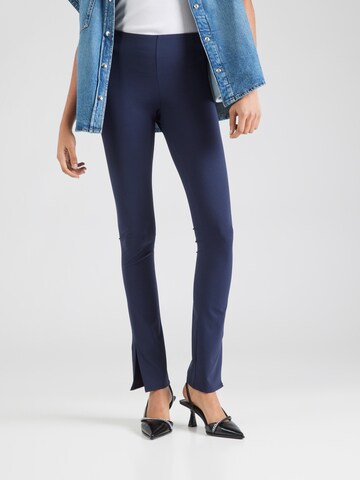 PATRIZIA PEPE Slim fit Trousers in Blue: front