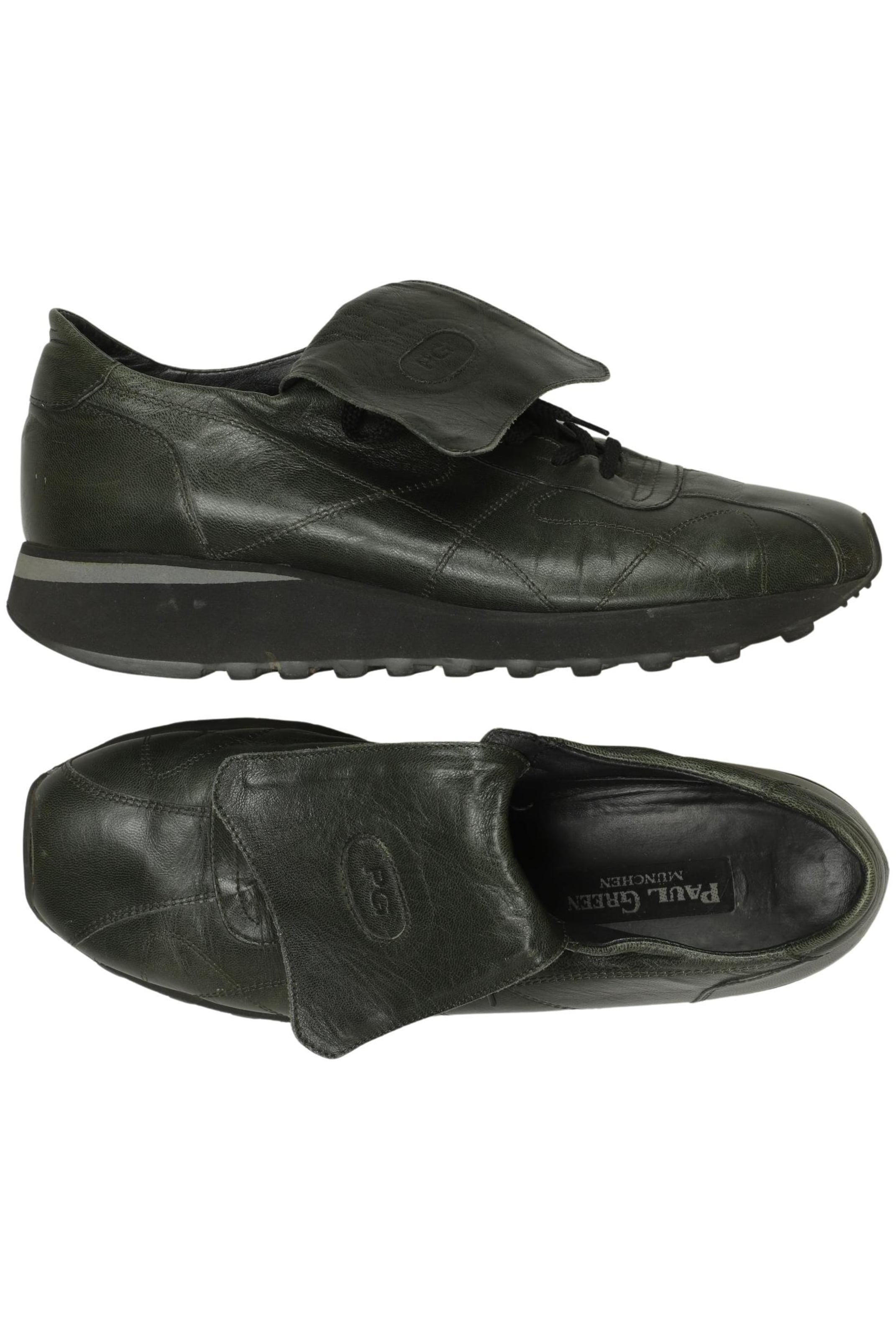 Paul Green Flats & Loafers in 39 in Green: front