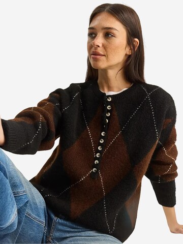 Bianco Lucci Pullover 'Pullover'‌‌‌‌‌‌‌ in Schwarz