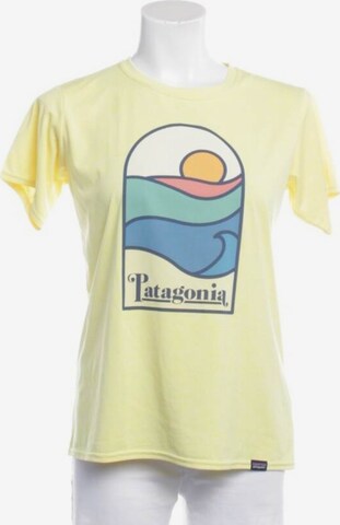 PATAGONIA Top & Shirt in S in Yellow: front
