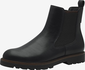 Tamaris Chelsea boots in Zwart: voorkant