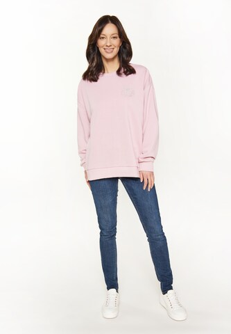 Sweat-shirt Usha en rose
