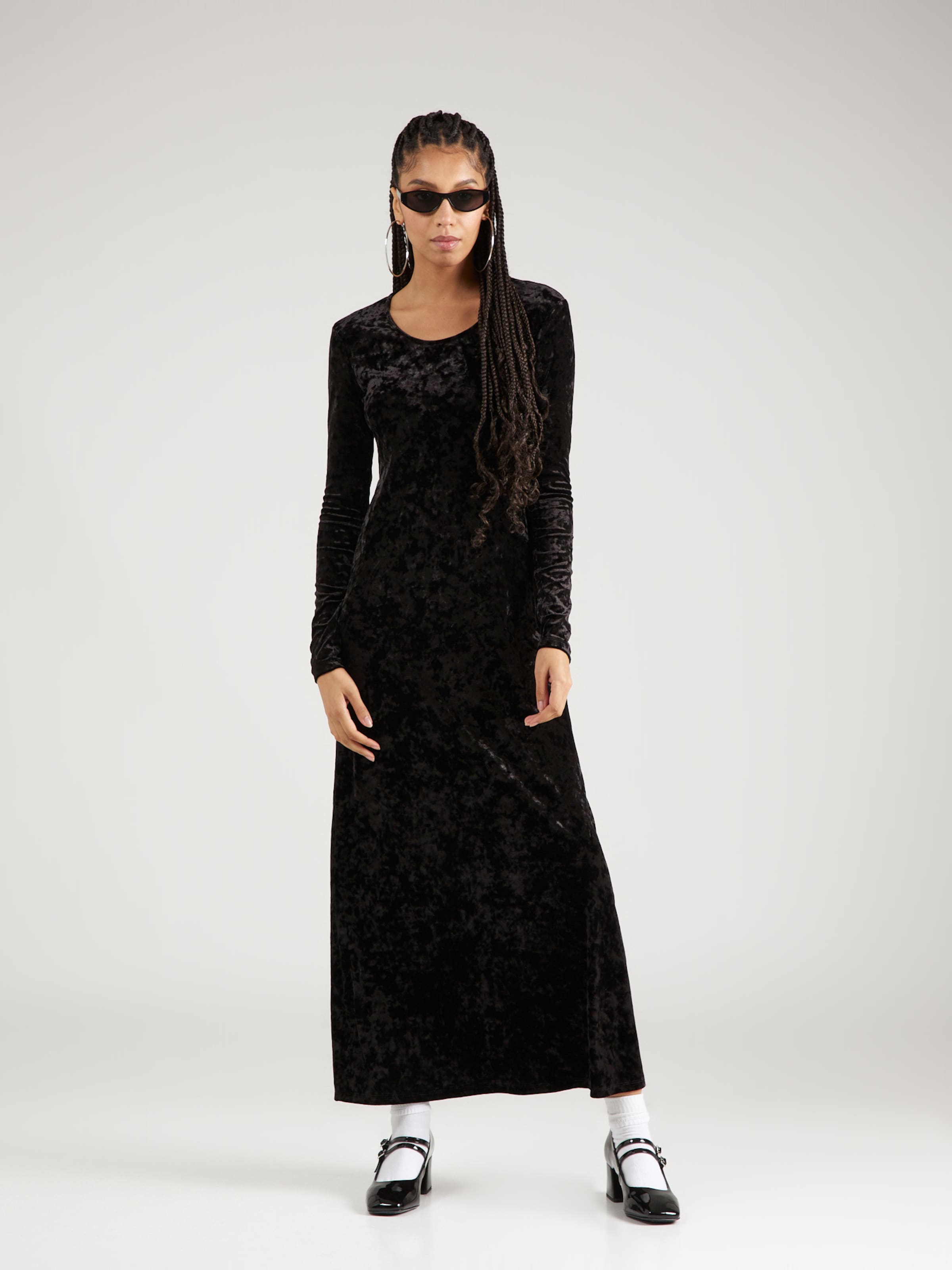 Monki Jurk in Zwart ABOUT YOU