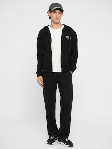 Versace Jeans Couture - Casaco em moletão em preto