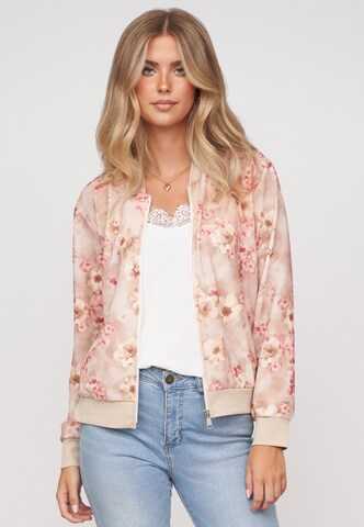 Cloud5ive Between-Season Jacket in Beige: front