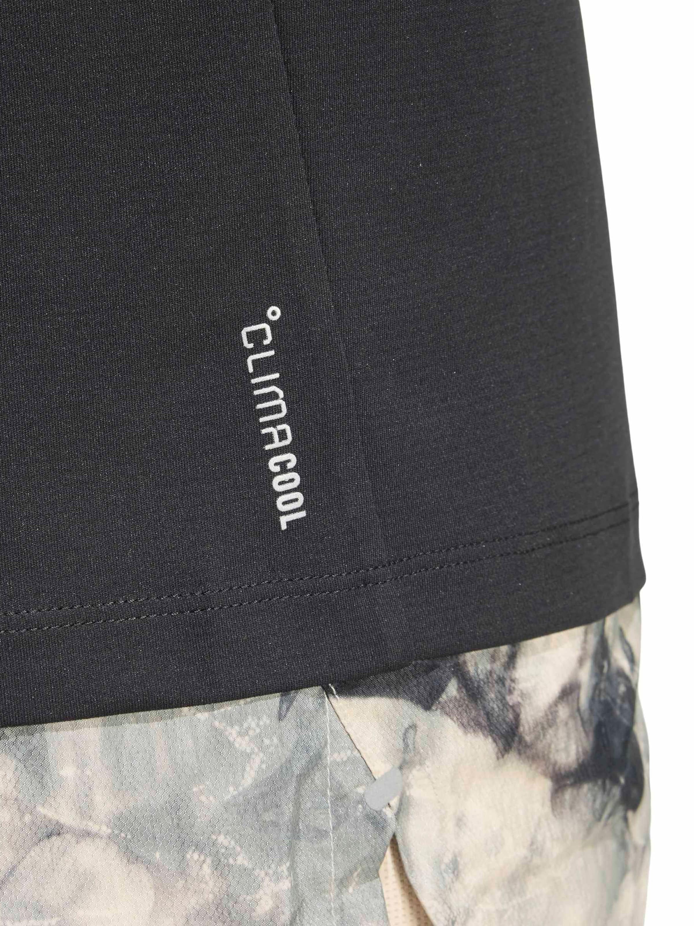 T-shirt fonctionnel 'Ess' ADIDAS PERFORMANCE en noir