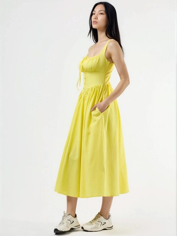Busem Kleid in Gelb