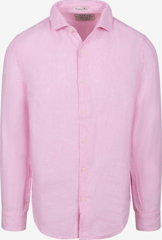 Superdry Regular Fit Hemd in Pink: Vorderseite