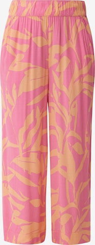 s.Oliver Wide leg Broek in Oranje: voorkant