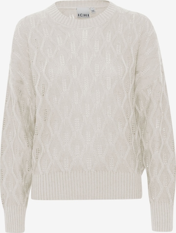 ICHI Sweater 'Marnas' in Beige: front