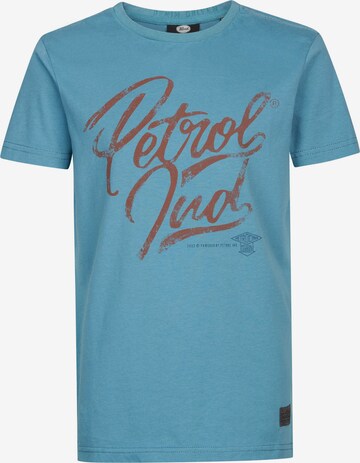 Petrol Industries T-Shirt 'Chewelah' in Blau: predná strana