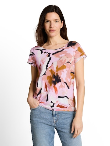 TOM TAILOR Тениска в розово: отпред