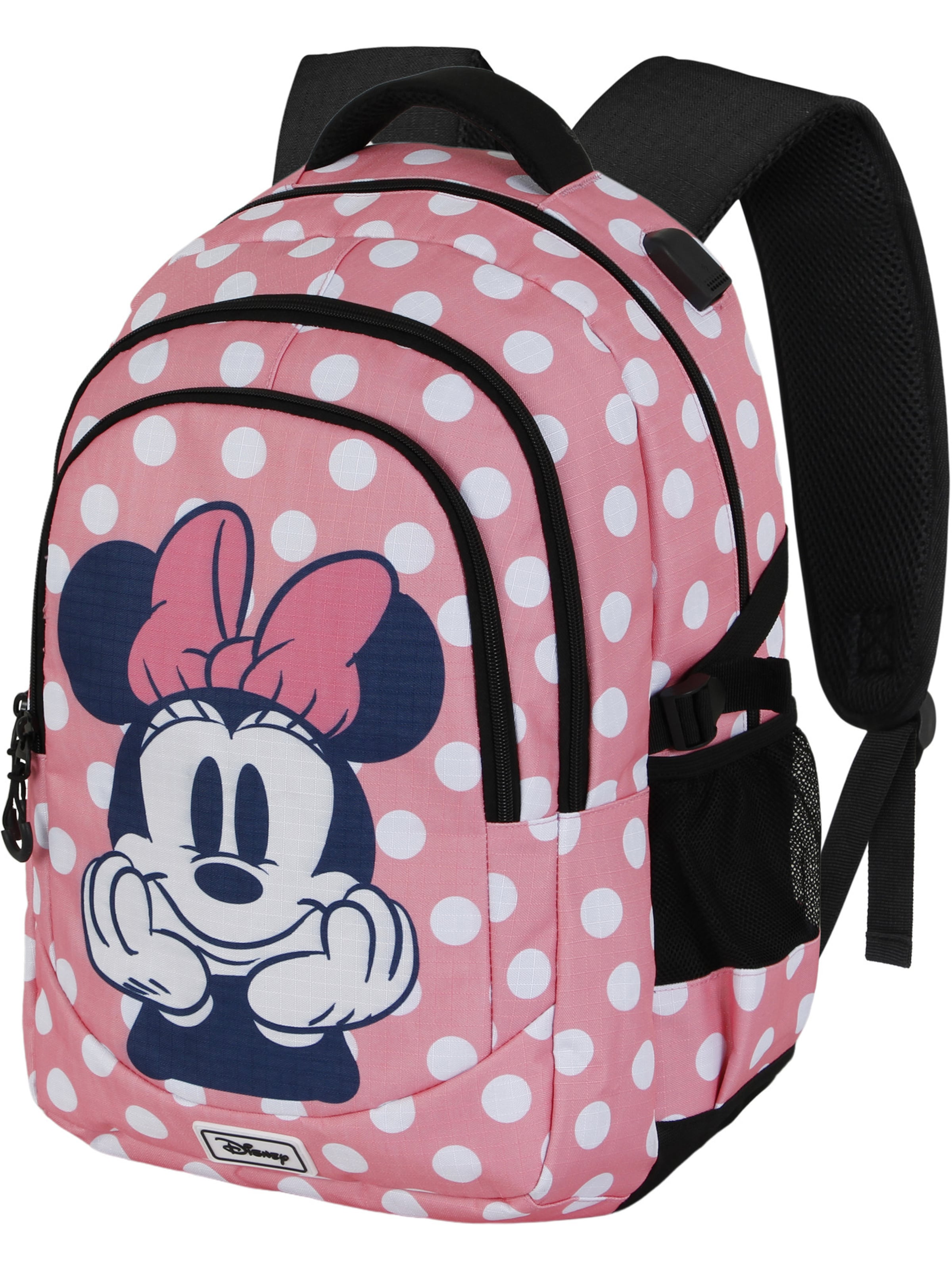 Zaino 'Minnie Mouse Closer-PLUS Running ' di DISNEY in rosa: frontale