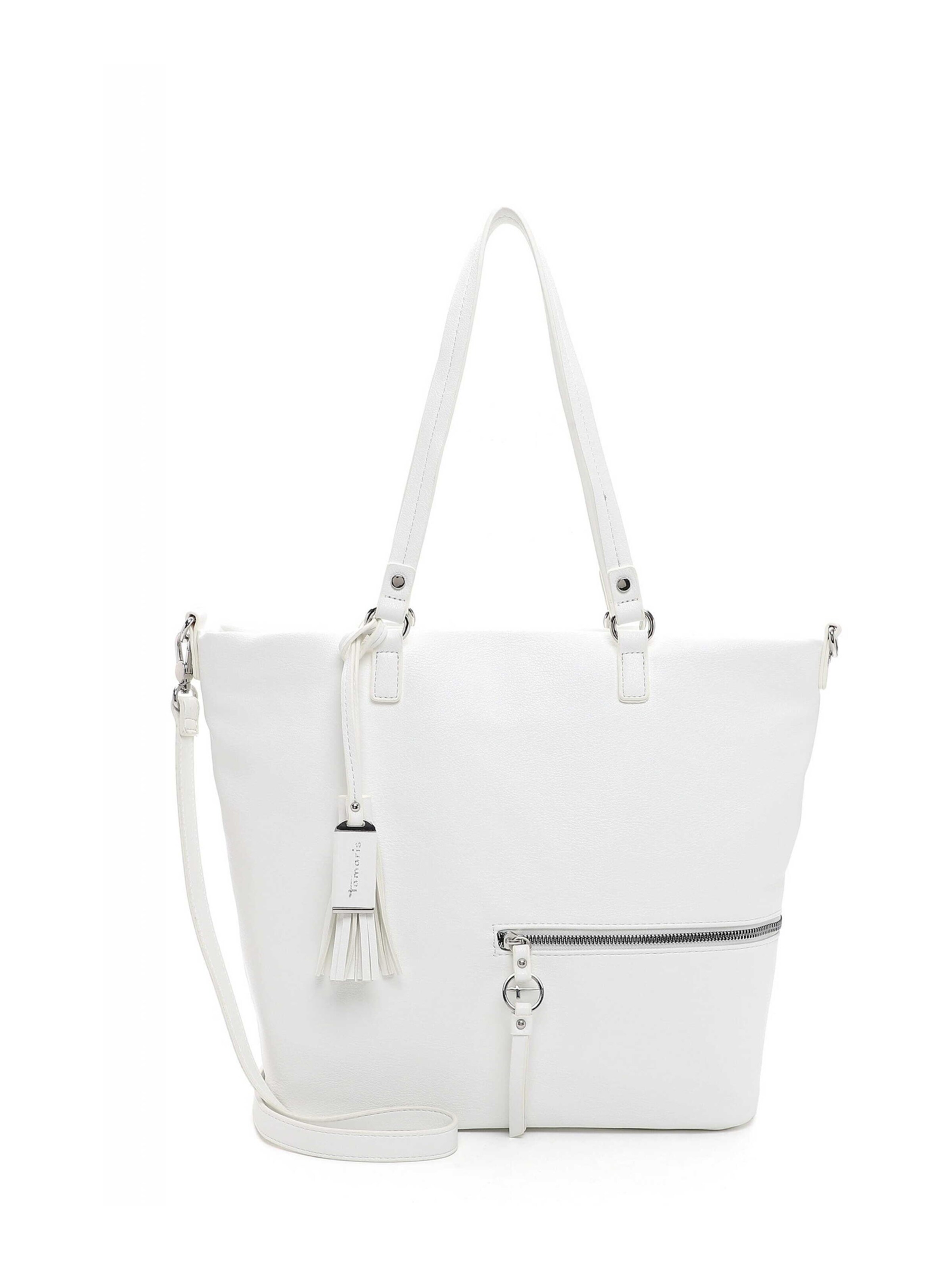 Tamaris Шоппер 'Nele' в Белый: спереди