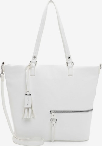 TAMARIS Μεγάλη τσάντα 'Nele' σε λευκό: μπροστά