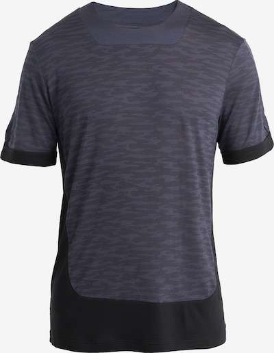 ICEBREAKER T-Shirt fonctionnel 'Mer125' en graphite / noir, Vue avec produit
