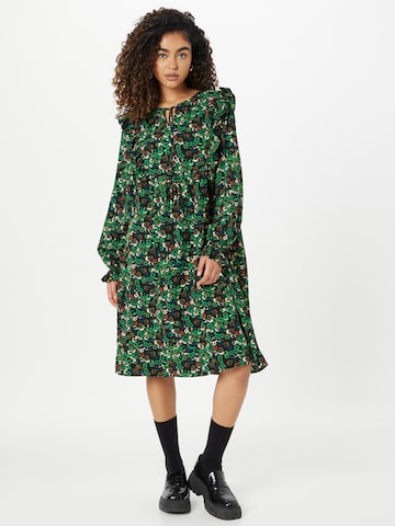 QS by s.Oliver Shirt Dress in Green: front