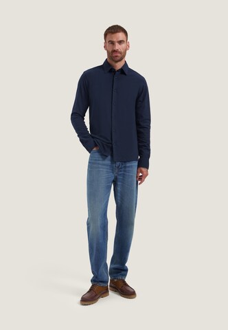 Slim fit Camicia 'Blaze' di Dstrezzed in blu