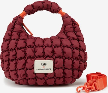 Les Visionnaires Schultertasche 'Unio Kitzbuehel Bubble' in Rot: Vorderseite