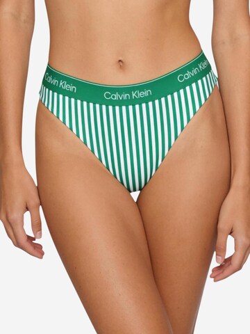 Classico Bikini 'BIKINI LV00Q61132' di Calvin Klein Jeans in verde