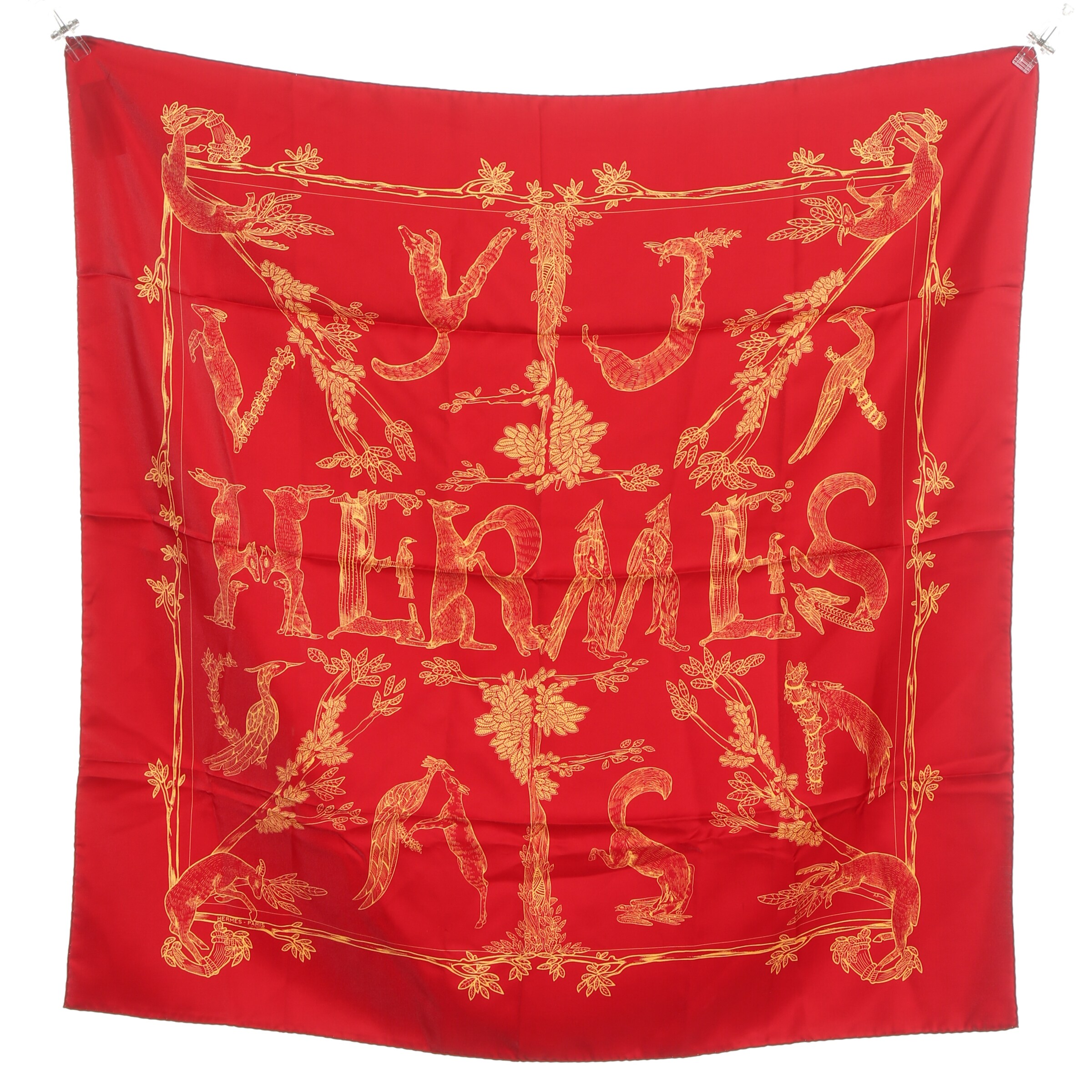 HERMÈS Scarf & Wrap in One size in Gold