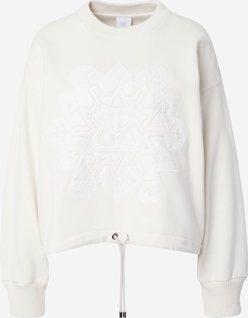 BOGNER Sweatshirt 'HELEN' in Wit: voorkant