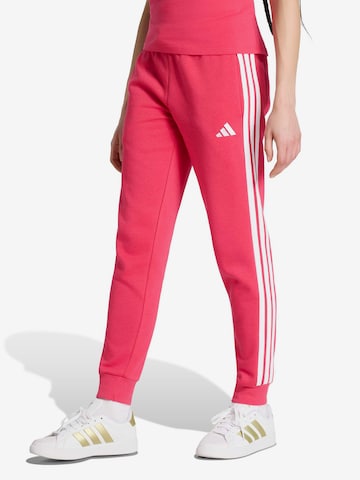 rožinė ADIDAS SPORTSWEAR Siaurėjantis Sportinės kelnės: priekis