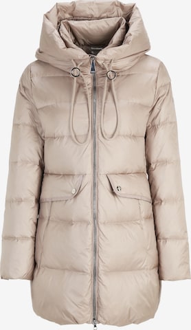 Betty Barclay Daunen-Steppjacke mit Kapuze in Beige: predná strana