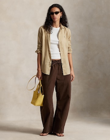 Polo Ralph Lauren - Blusa 'CLASSIC' em bege