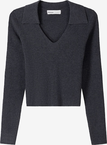 Pullover di Bershka in grigio: frontale