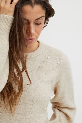 Fransa Sweater in Beige