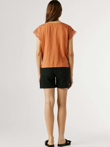 T-shirt 'Nain' Pepe Jeans en beige