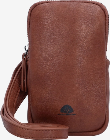 GREENBURRY Smartphone case ' Traudl ' in Brown: front