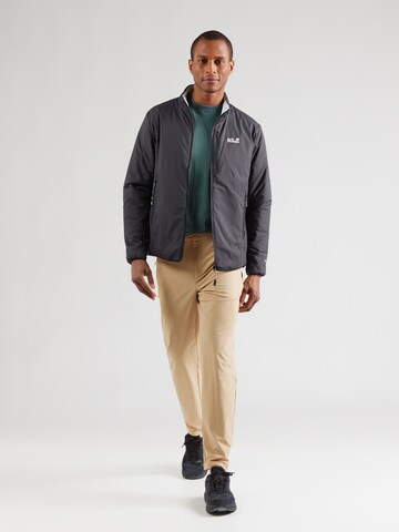 Geacă outdoor 'TRAIL LIGHT' de la JACK WOLFSKIN pe negru