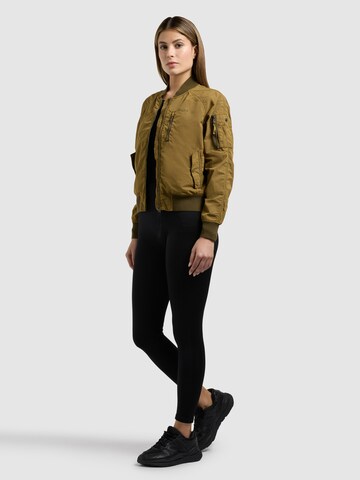 khujo Kurtka przejściowa 'Zaria' w kolorze zielony