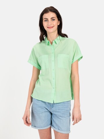 CAMEL ACTIVE Blouse in Green: front