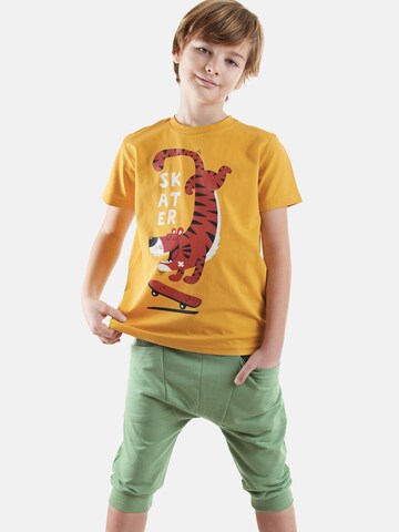 Set 'Skater' Denokids en jaune : devant