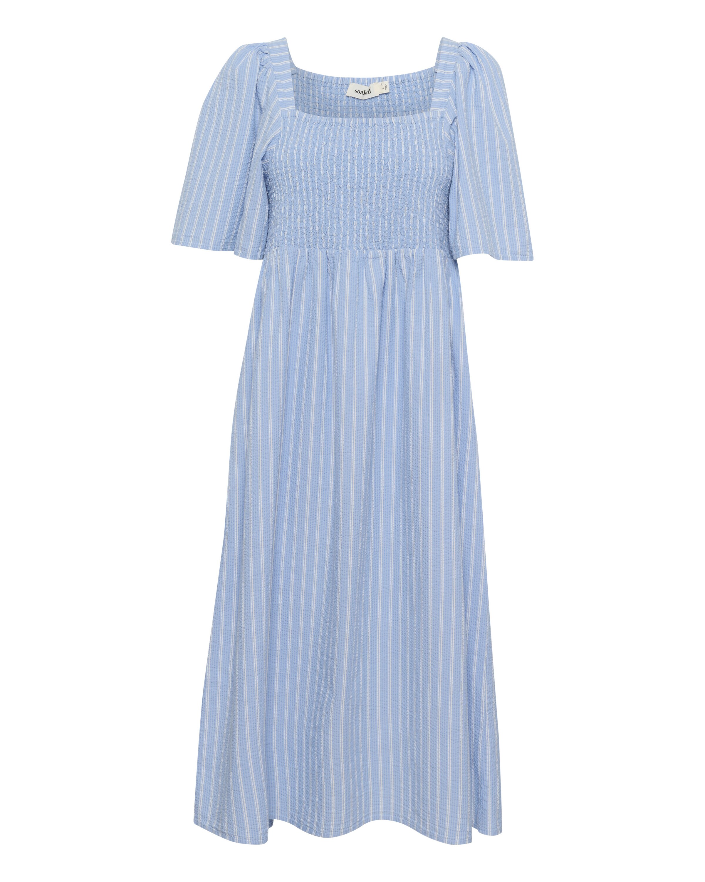 SOAKED IN LUXURY Kjole 'Anvitte' i blå: forside