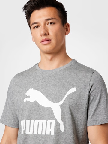 PUMA Тениска 'Classics' в сиво