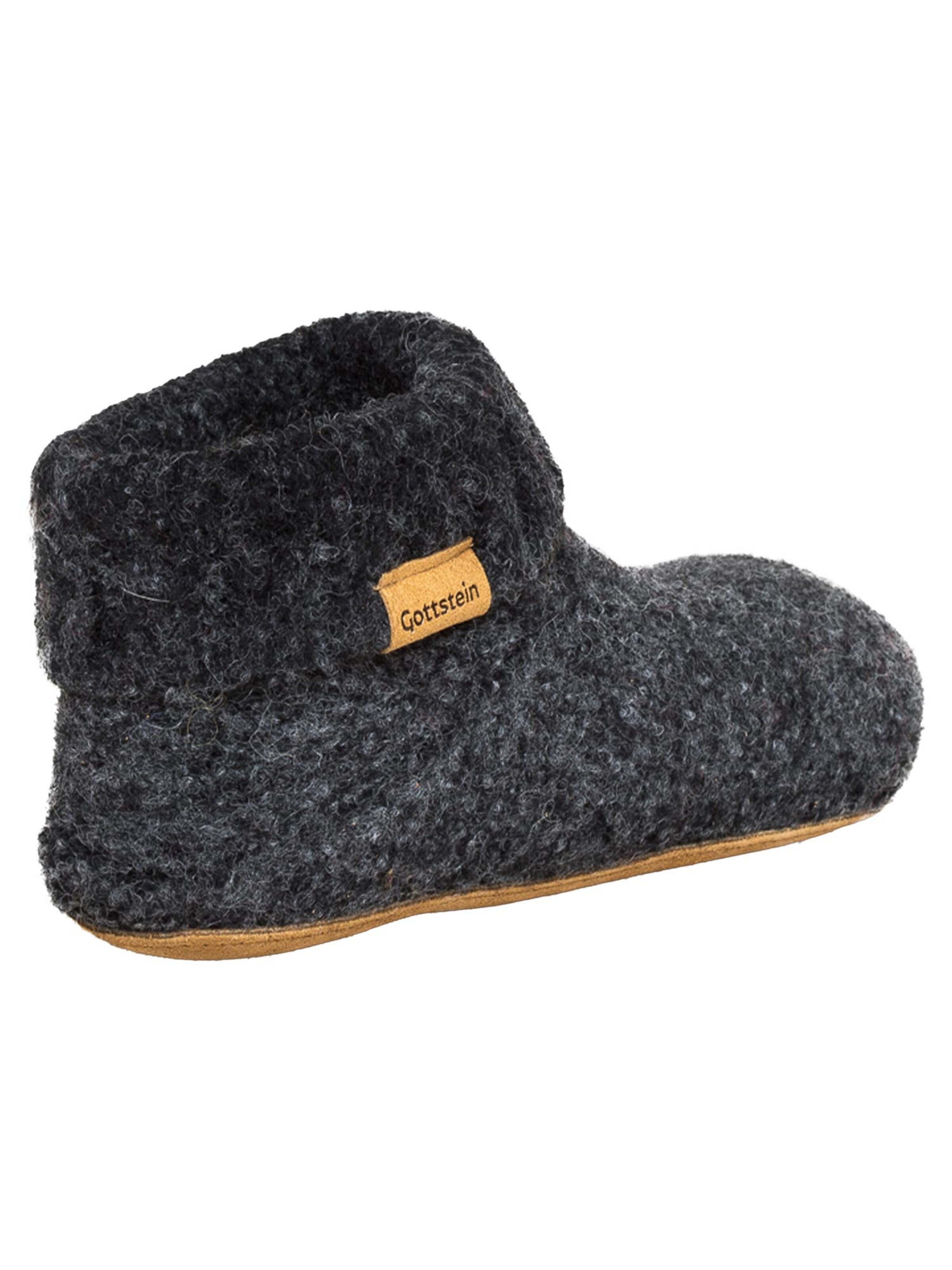 Gottstein Mules 'Knit Boot' in Grey