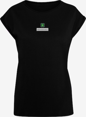 T-shirt F4NT4STIC en noir : devant