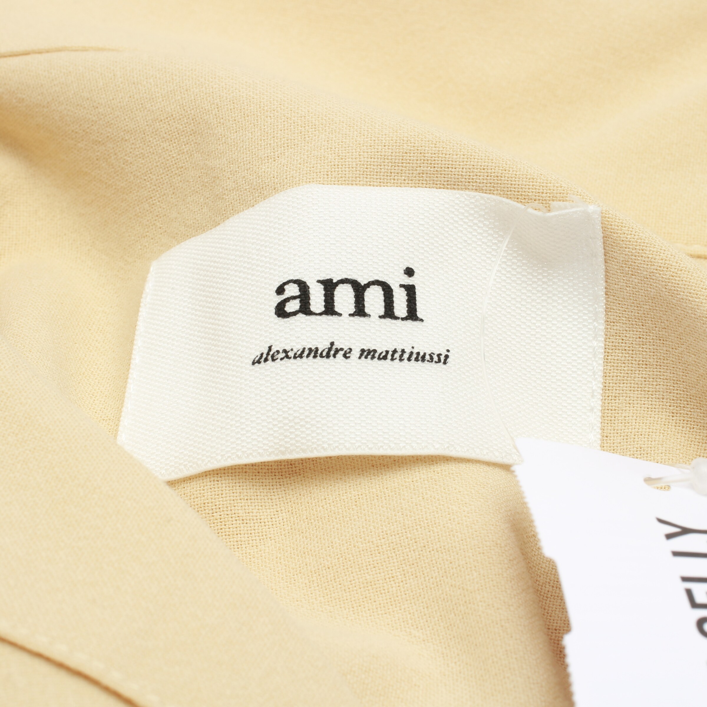 Ami Paris Button Up Shirt in M in Brown