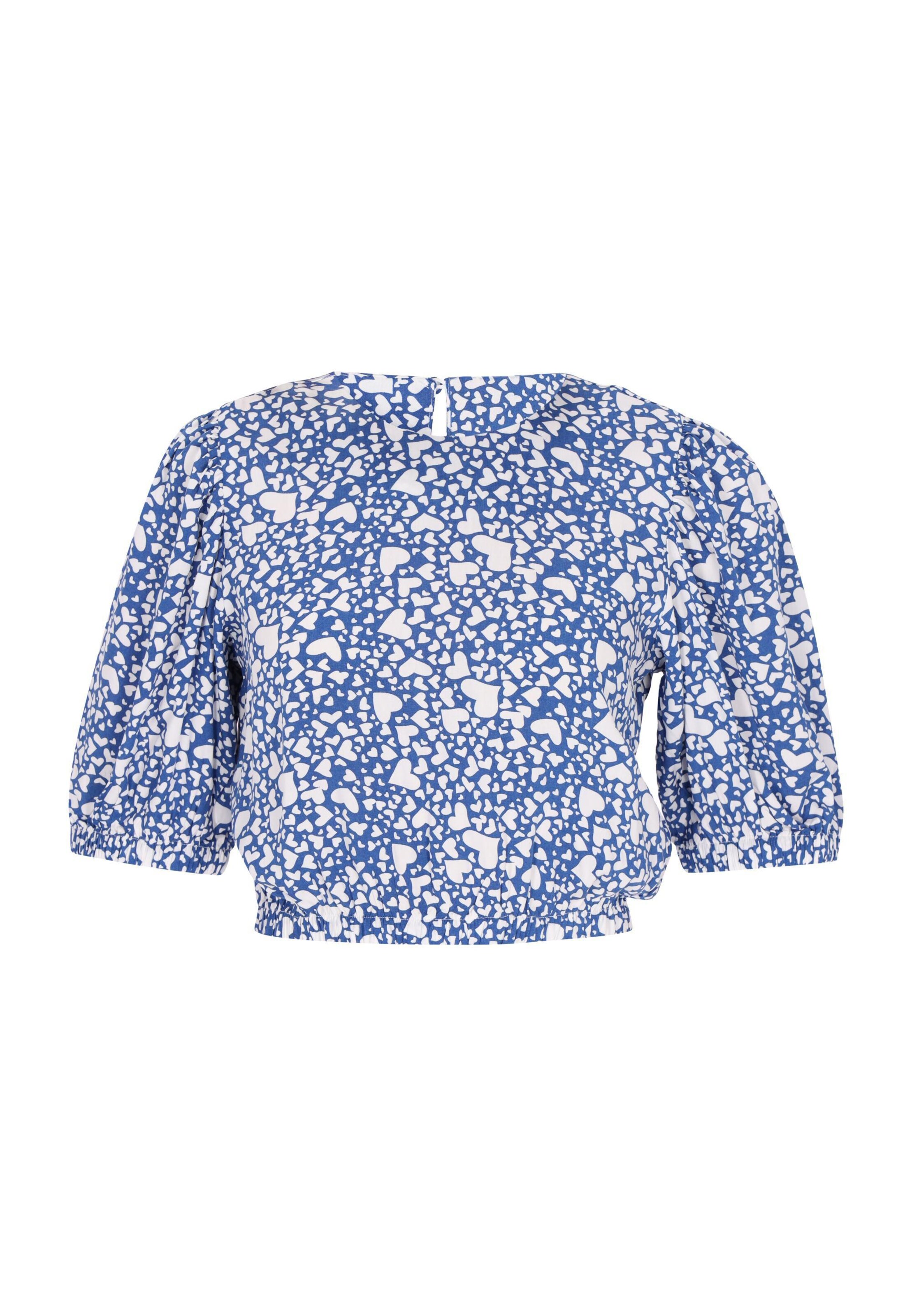 ECY Blouse in Blue: front