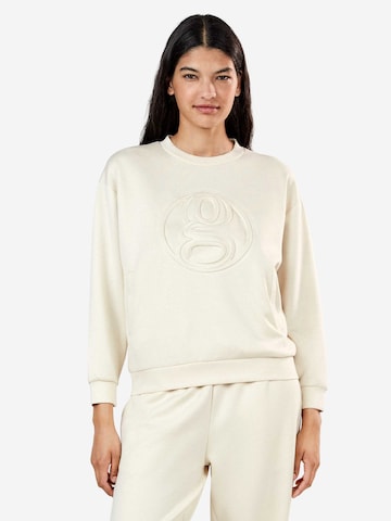 Sweat-shirt Gisela en beige : devant