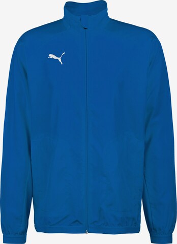 PUMA Training Jacket 'Liga Sideline' in Blue: front
