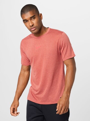 NIKE Performance Shirt 'Pro' in Red: front