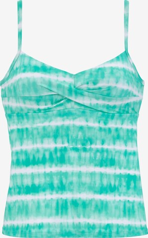 s.Oliver T-shirt Bikini Top in Green: front