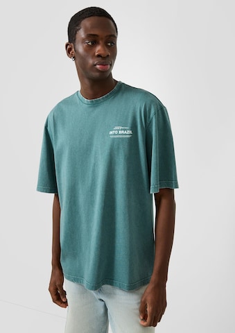 QS T-Shirt in Grün: Vorderseite
