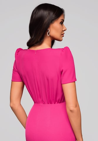 Ombre Avondjurk in Roze