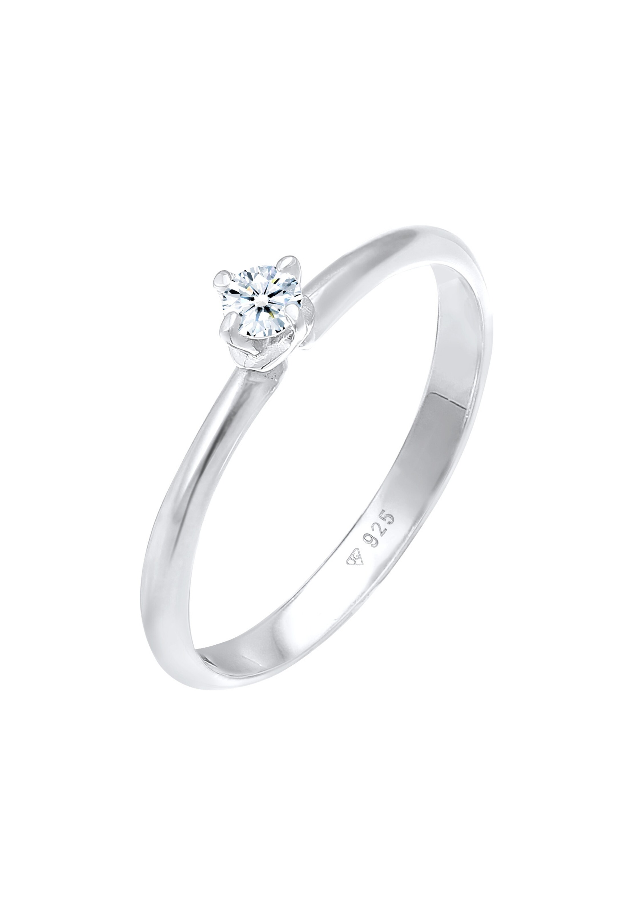 Bague Elli DIAMONDS en argent : devant